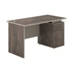 Manager Office Table Walnut Finish - Image 2