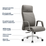 Lexus Leather Executive High Back Office Chair - Image 2