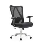 Comfort Plus Medium Back Executive Office Chair Black - Image 4