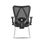Comfort Plus Black Mesh Visitor Chair | Dubai & UAE - Image 3