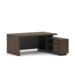 Elite-160 L-Shaped Office Table with Return Unit with Drawers - Image 2
