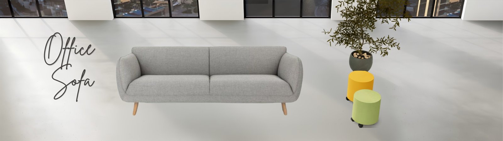 Modern office sofa for professional office spaces in UAE