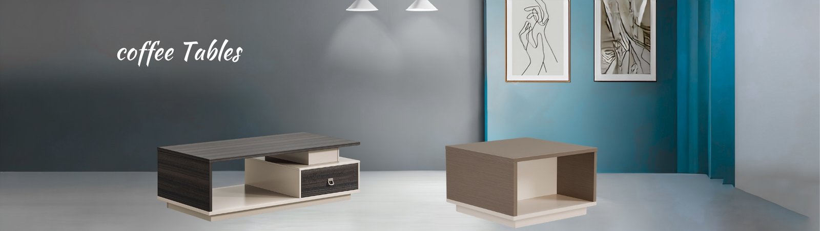 Modern coffee table for office and living room furniture in UAE