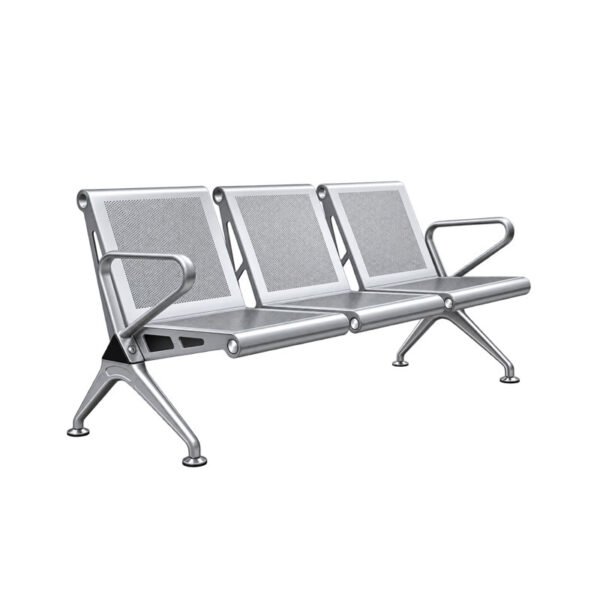 Heavy duty 3 seater waiting airport chair