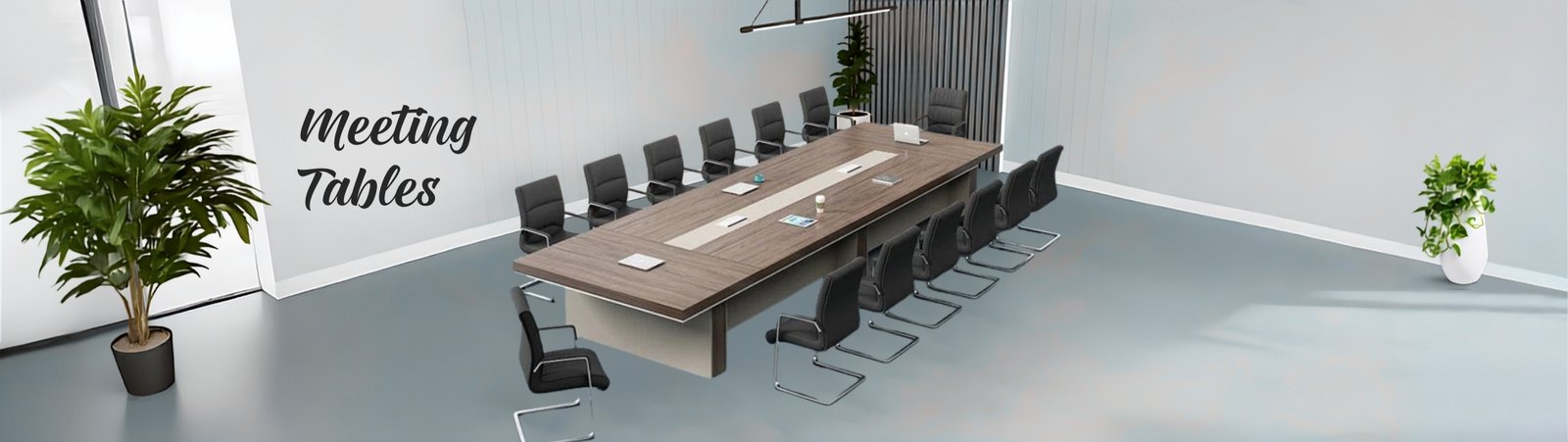 Modern meeting table for office conference rooms in UAE
