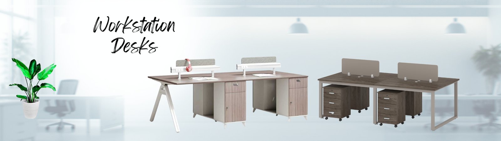 Modern workstation desk for professional office workspaces in UAE